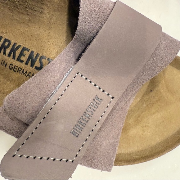 Birkenstock Women’s Oida Suede Leather Sandals Washed Purple Size US 6-6.5 NEW! - Picture 8 of 9
